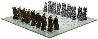 Pacific GiftwareFantasy Dragon Chess Set