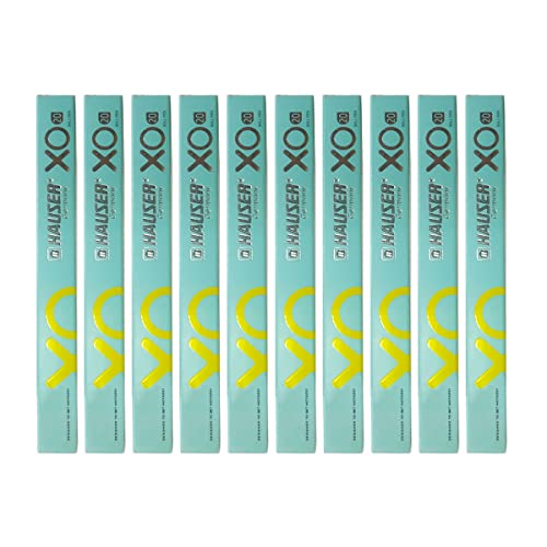 Image of Hauser Germany Xo 20 Retractable Ball Pen Box Pack | 0.7 Mm Tip Size | Comfortable Grip With Smudge Free Writing | Smooth, Sturdy & Refillable Pen | Blue Ink, Pack Of 10