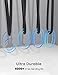 Sinoacc 2-Pack Charger for Fossil Gen 6 Gen 5 Gen 5E Gen 4 Smartwatch Charging Cable Cord for Emporio Armani/Skagen falster 2 / Misfit Vapor 2 / Diesel Guard 2.5 / Michael Kors Runway 3.3Ft(1M)