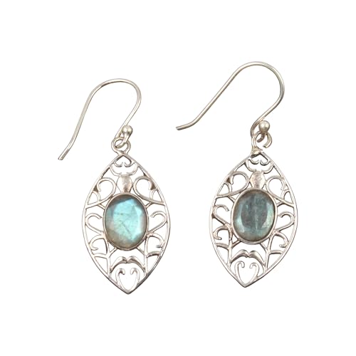 Boucles d'oreilles en labradorite pour sublimer vos tenues bohèmes chics