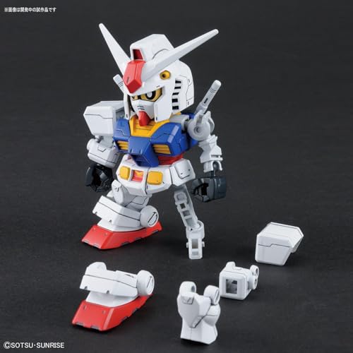 Sd Gundam Cross Silhouette Rx 78 2 Gundam Color Coded Plastic Model [Import Japonais] - vue 9