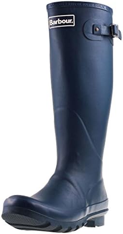Barbour Mens Bede Winter Mid Calf Snow Waterproof Rain Wellington Boots - Navy - 9-42