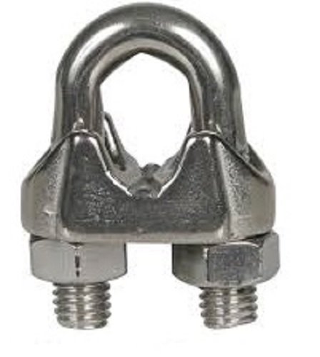 Excursions 1/8' U-Bolts Galvanized Wire Rope Clamps - 10 Pack