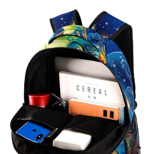 Sac à dos pour enfants multicolore grand format idéal pour l'école primaire