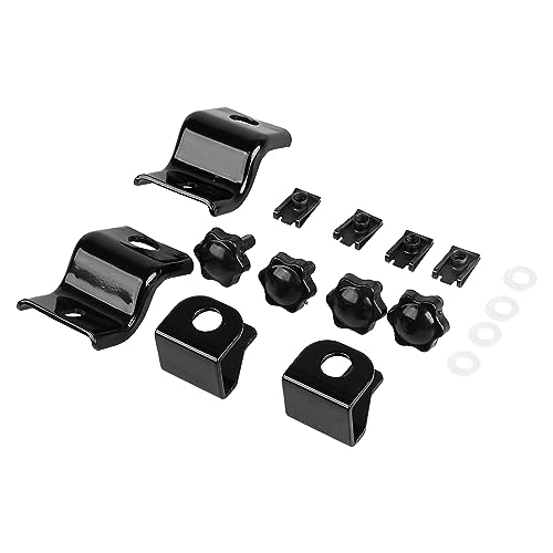 Soporte de montaje con tornillos de seguridad para alforjas, compatible con Harley Touring (Road King, Street Glide, Electra Glide, Road Glide) 2009-2013 miniatura 5