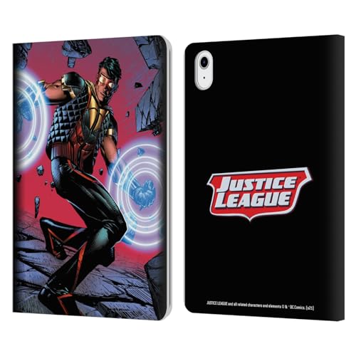 Protection iPad Air 11 Justice League étui cuir compatible modèles 2020 à 2025