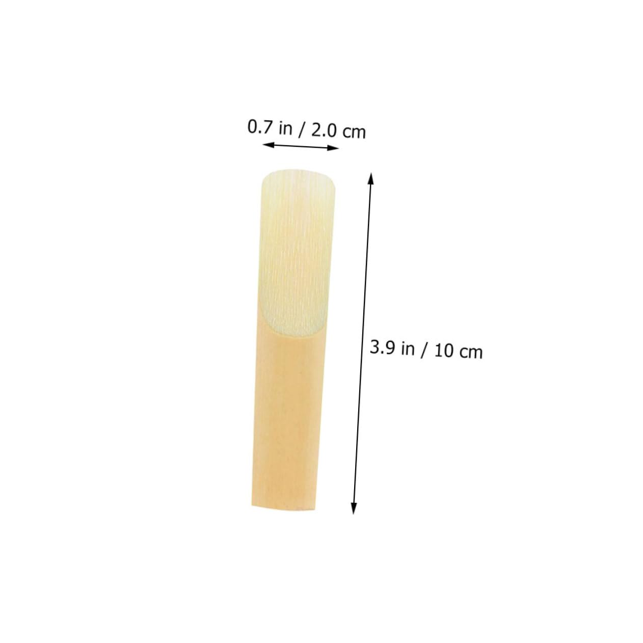 ifundom 40piezas Caña De Saxofón Soprano De Accesorios Para Instrumentos Material Natural Sonido Rico y Clara Para Principiantes y Profesionales