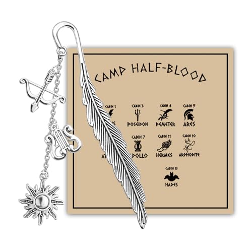 KUIYAI Marcapáginas de Dios griego Apolo para amantes de los libros, Dios del sol, regalo de dios de mitología, ApolloBm