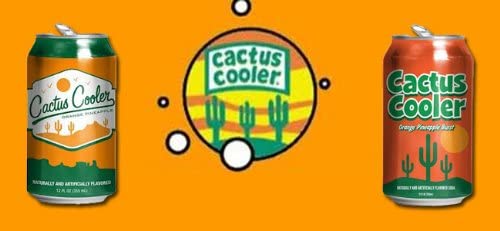 Cactus Cooler Orange Pineapple Soda - 12 Oz (6 - Pack)