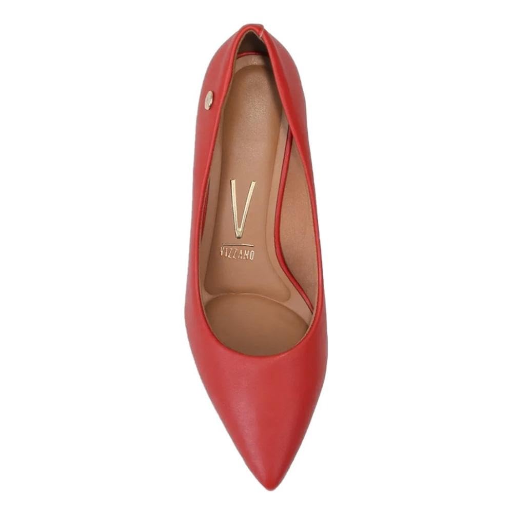 Scarpin Vizzano Feminino Salto Médio Bico Fino 1185.702 em promoção! Veja a oferta e mais achadinhos de Sapatos sociais 4 Hoje é o melhor dia para comprar Scarpin Vizzano Feminino Salto Médio Bico Fino 1185.702 com aquele preço maroto! Promoção! Aproveite a oferta! 4