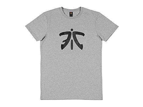 Fnatic Ess Logo Tee, Light Grey