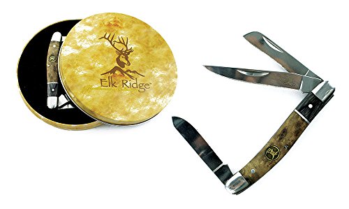 Elk Ridge UE cuchillo Elk Ridge bolsillo multilama con caja. Talla única.