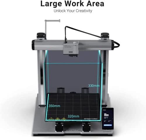 Snapmaker 3D Drucker, 2.0 3D Drucker with Auto Bed Leveling, 320*350*330mm Arbeitsbereich, Resume-Druckfunktion, Noise Reduction, Two Years Warranty, with 1pc PLA Filament, ETL Certified(F350) - 2