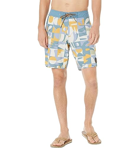 Quiksilver Men's Standard Hempstretch Scallop 19 Boardshort Swim Trunk Bathing Suit