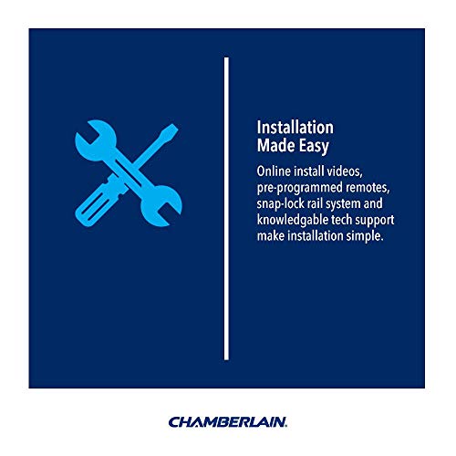 image for Chamberlain C450 Smart Garage Door Opener - myQ Smartphone Controlled 