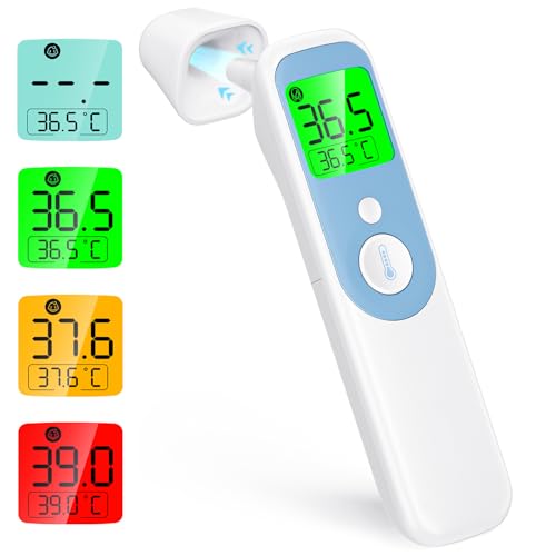 Forehead and Ear Thermometer, Forehead Thermometer for Adults and...