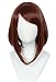 Linfairy Womens Red Brown Wig Halloween Costume Cosplay Wig
