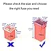 Gebildet 12pcs 12V-24V Automotive Tall Profile Jcase Box Shaped Assorted Fuse for Trucks,Cars and SUV,Boat(20A/25A/30A/40A/50A/60A,Each 2pcs)