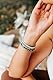 Lebensquelle Plus Mini Kugelarmband | 4mm | Hochwertiges Edelsteinarmband (Magnesit)
