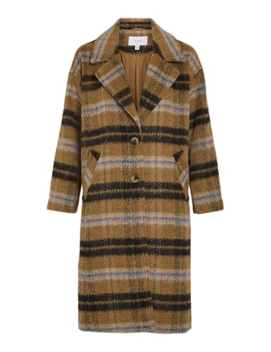 Manteau femme VILA Vimonta L/S New Coat coupe droite élégante