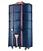 Mangeoo Mettre en sac, super capacité, 32 pouces, 36 pouces de gros avions, aviation, compagnie aérienne 158 pli, valise, roue universelle,d'autres dimensions,de renforcer trois, 36 inch blue