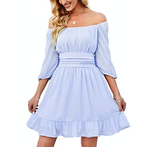 Robe trapèze fluide à col carré pour vos sorties élégantes et soirées chic