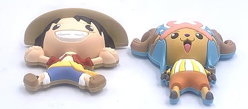 Set de imanes 3D One Piece Luffy y Chopper miniatura 4