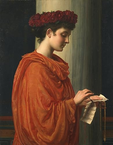 Lienzo cuadro SERENDIPITP de Edward Poynter Barina 60x90cm para decoraciones del hogar y salones