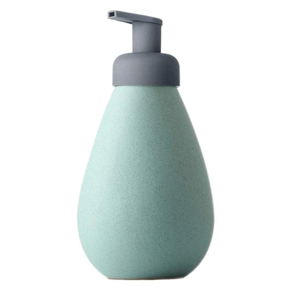 NEBE Dispenser Sapone Bagno Dispenser Sapone Cucina Distributore di Sapone da Cucina Dispenser in Ceramica Sanitizer Dispenser Refillable Soap Bottle (23,6 Once) Dosatore Detersivo Lavatrice(E)