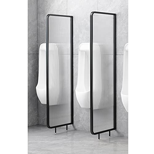 Divisor de pared de partición translúcido impermeable para baño masculino 2