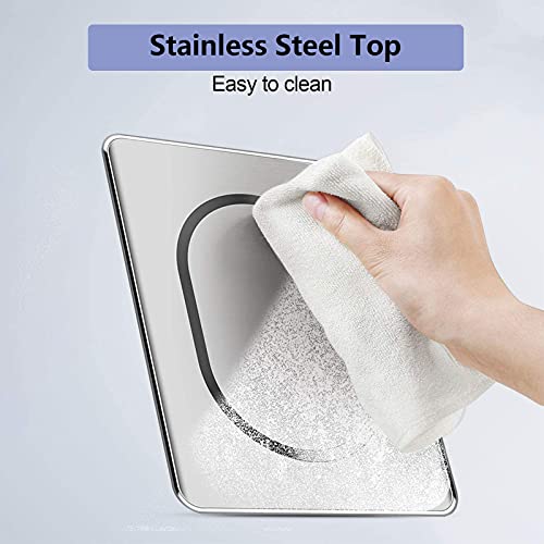 Dearcool Digital Commercial Price Scale, 88Lb/40Kg Electronic Price Computing Scale, Commercial Food Meat Fruit Weight Scale With Lcd Display, Stainless Steel Platform #TOP6