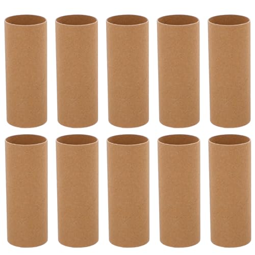 20 Tubes en papier ronds Mikikit pour loisirs créatifs et bricolage DIY