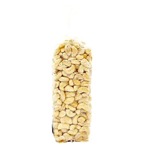Oltresole - Rohe Cashews in Natural 1 Kg - ungeröstet und ungesalzen, ideal als Snack, ausgewählte Trockenfrüchte in einer Vakuumverpackung