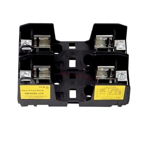 Porte-fusible RM25060 2P 60A avec isolation renforcée contre la surchauffe