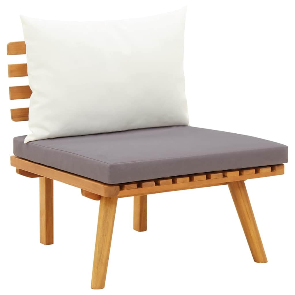 Chaise de jardin en bois d'acacia massif pour partager des instants précieux