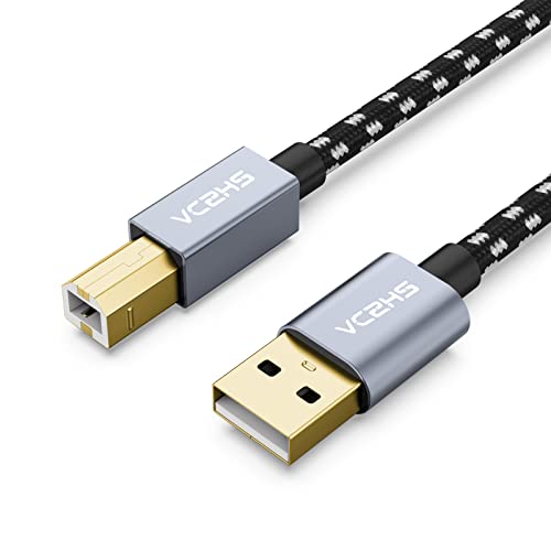 Printer Cable 5m - VCZHS USB Printer Cable Compatible with Epson Dell Canon HP - Image 2