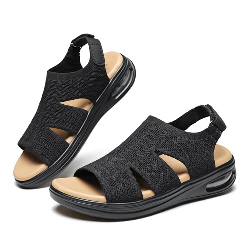 WAIROGA Women's Orthopedic Walking Sandals with Arch Support