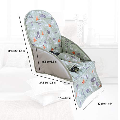 Amcho's - Cuscino per seggiolone e seggiolone