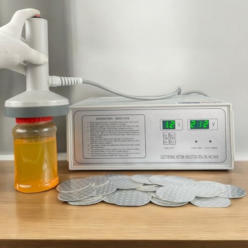 Image of SMART PACK Induction Wad for Packing PET (Transparent) Plastic Jars Bottle | Sealing Wad | Jar Packing Wad | Paperboard with Silver Foil | Two Piece Seal Liner | PET type Size 37MM with 500Piece