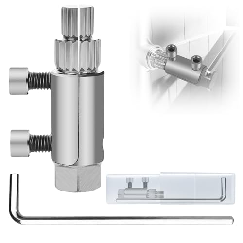 Image of New Pipe Extractor Tool Pipe Nipple Extractor Set Pipe Remover Kit Broken Pipe Thread Remover Fits 1 /2 inch to 1 inch Pipe Capacity Great Diy Gift for Men (Silver)