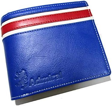 Amazon 財布 メンズ 二つ折り Admiral アドミラル 本革 ブランド トリコロールカラーのスタイリッシュデザイン The Little 財布