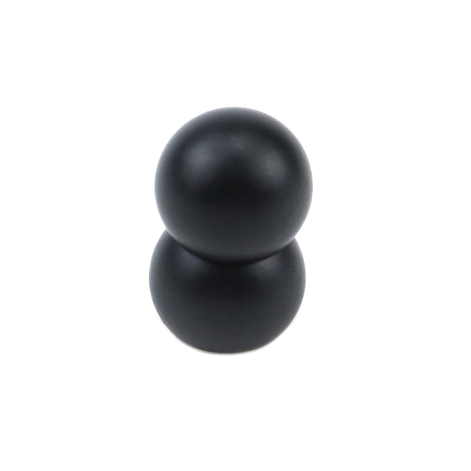6pcs Light Fixture Cap Nut m10 0.6-Inch Ball-Shape Cap Nuts for M10 Thread End Lamp Finals Lamp Shade Holder Harp Fittings Black