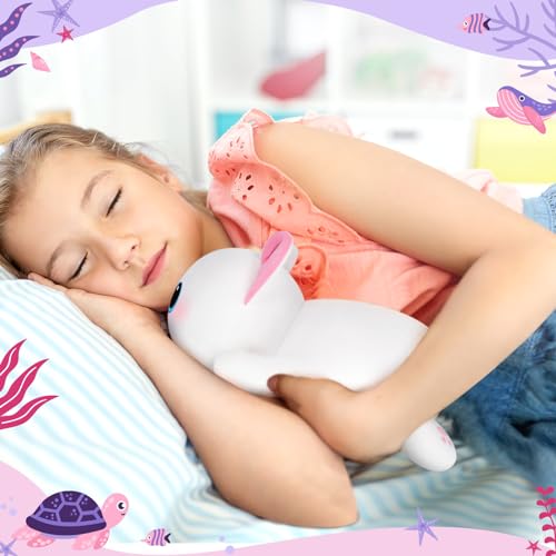 Mewaii MEPI000SAN0756W1-A Cute Cat Plush Pillow, Kawaii Plushies White Cat Stuffed Toys thumb #4