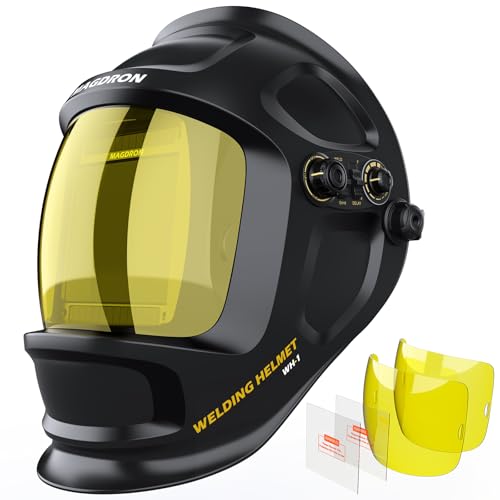Auto Darkening Welding Helmet Large View