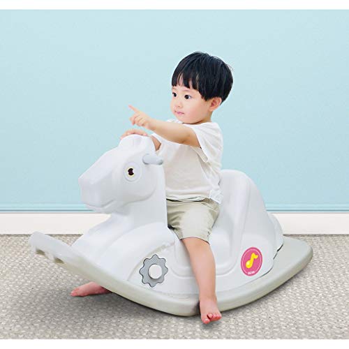 Schaukelpferd Spielzeug Baby Trojan Baby Shake Horse Große verdicken Baby 1-2-3 Jahre Altes Geschenk Schaukelspielzeug… – Bild 3