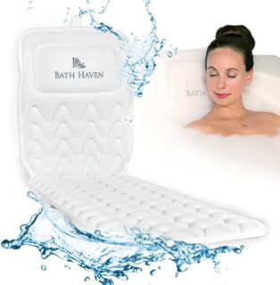 QuiltedAir BathBed - Luxury Bath Pillow and Spa Cushion for Full Body Comfort