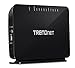 TRENDnet AC750 Wireless VDSL2/ADSL2+ Modem Router, 200 Mbps VDSL Downstream Speeds, USB share ports, TEW-816DRM