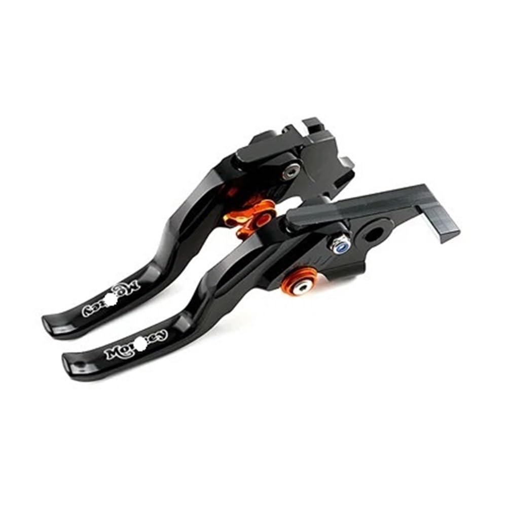 Vghkdfcfh Short Orange Motorcycle Clutch Lever Brake Clutch Lever Motorcycle Cnc Adjustable Levers For Ho&Nda 125 Z125 Z Grom Accessories