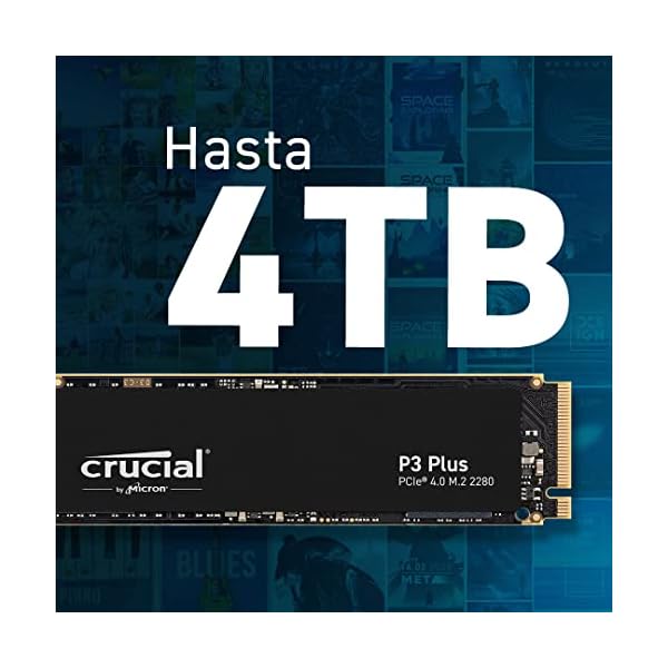 Crucial P3 Plus 500GB M.2 PCIe Gen4 SSD Hasta 5000MB/s - Image 5
