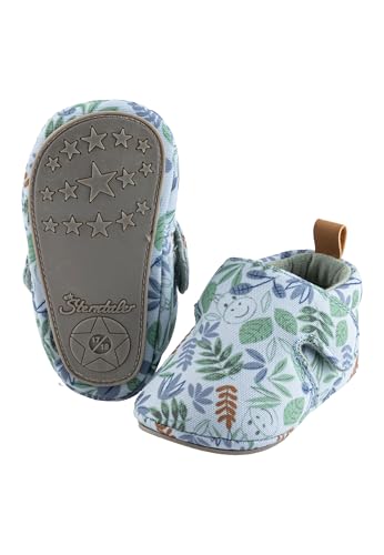 Baby boy Krabbelschuhe Rexidruck Moccasin2